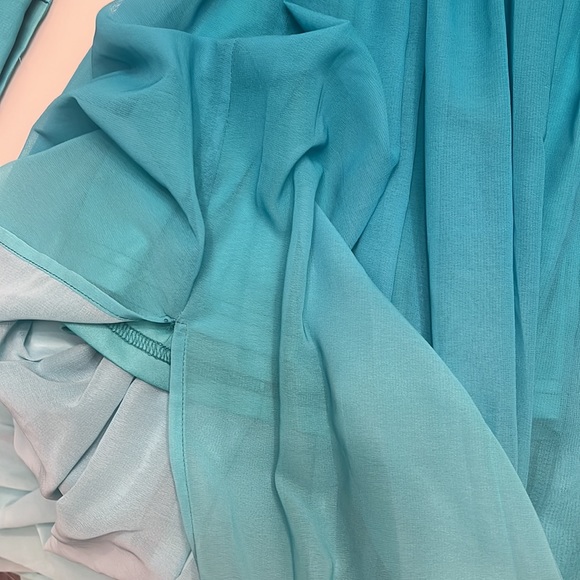 Fashion Nova ombré maxi gown size S - Picture 3 of 5